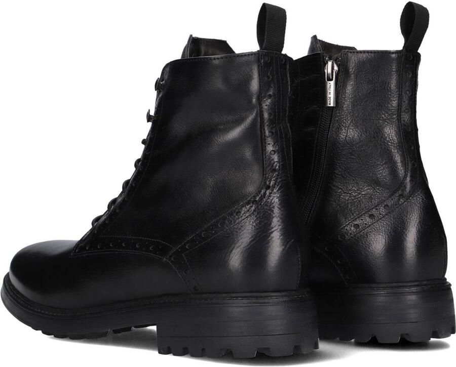 STEFANO LAURAN Veterboots Heren 3551 Leer Zwart - Foto 3