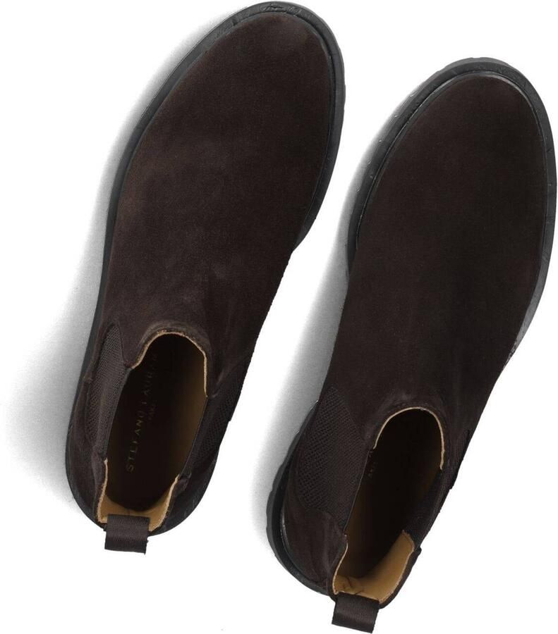 STEFANO LAURAN Chelsea Boots Heren 7327 Suède Bruin - Foto 3