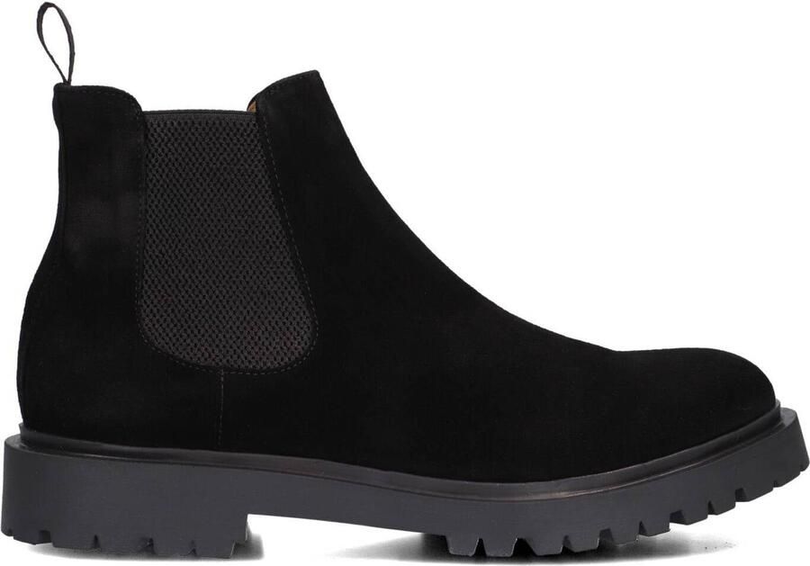STEFANO LAURAN Chelsea Boots Heren 7327 Suède Zwart