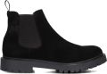 STEFANO LAURAN Chelsea Boots Heren 7327 Suède Zwart - Zwart