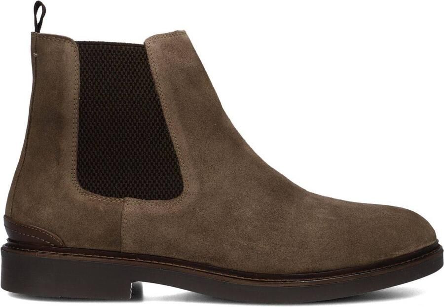 STEFANO LAURAN Chelsea Boots Heren 92903 Suède Bruin