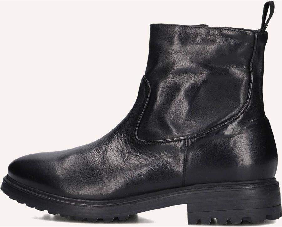 STEFANO LAURAN Enkelboots Heren Pm10 Leer Zwart - Foto 3