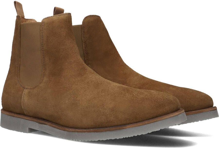 Stefano Lauran Chelsea boots Heren Boots Laarzen Herenschoenen Suède S3075 Midden bruin - Foto 2