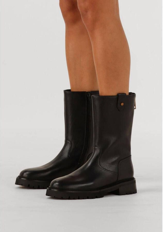 STEFANO LAURAN Enkelboots Dames St2156 Maat: 37 Materiaal: Leer Kleur: Zwart