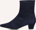 STEFANO LAURAN Enkellaarsjes Dames 010-292 Suède Blauw - Blauw