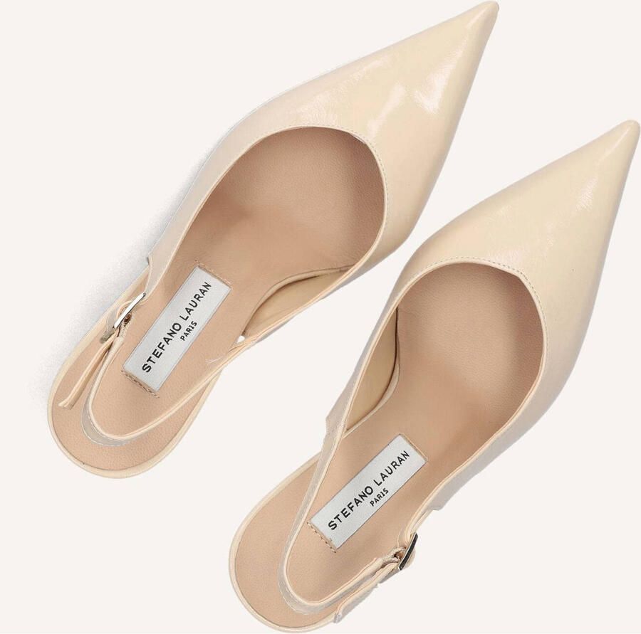 STEFANO LAURAN Slingbacks Dames 11113 Maat: 37 Materiaal: Leer Kleur: Beige - Foto 5