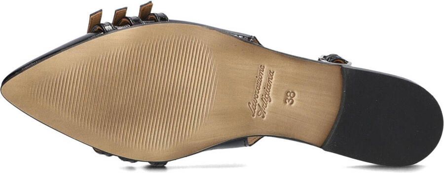 STEFANO LAURAN Slingbacks Dames 15600154 Lakleer Zwart - Foto 3