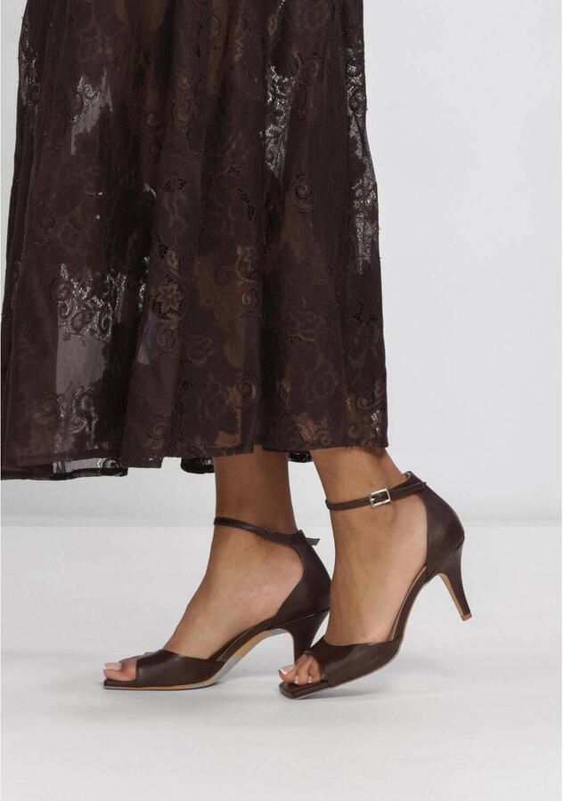 STEFANO LAURAN Slingbacks Dames 5006 Maat: 38 Materiaal: Leer Kleur: Bruin - Foto 6