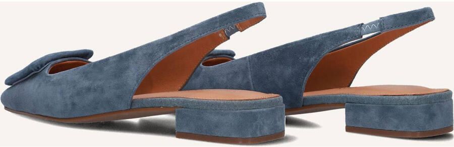 STEFANO LAURAN Slingbacks Dames 58577a Suède Blauw - Foto 3
