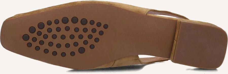 STEFANO LAURAN Slingbacks Dames 58577a Suède Camel - Foto 4