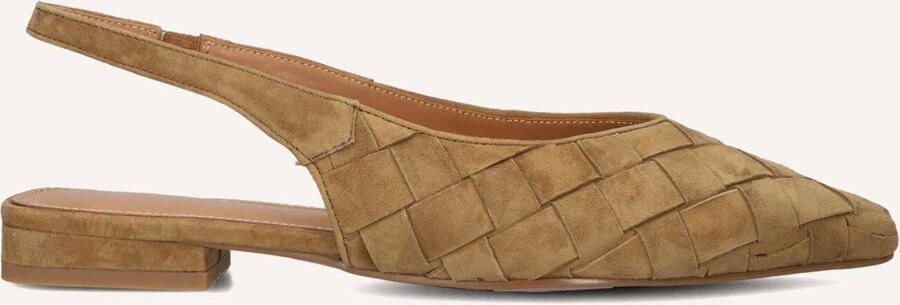 STEFANO LAURAN Slingbacks Dames 6155 Suède Camel - Foto 2