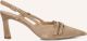 STEFANO LAURAN Slingbacks Dames 77212 Suède Beige - Beige