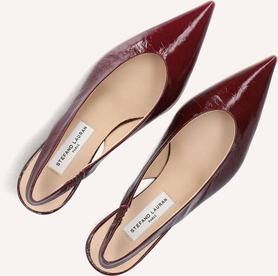 STEFANO LAURAN Slingbacks Dames 8879 Maat: 38 Materiaal: Lakleer Kleur: Rood - Foto 5