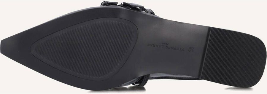 STEFANO LAURAN Slingbacks Dames D241192129 Leer Zwart - Foto 3