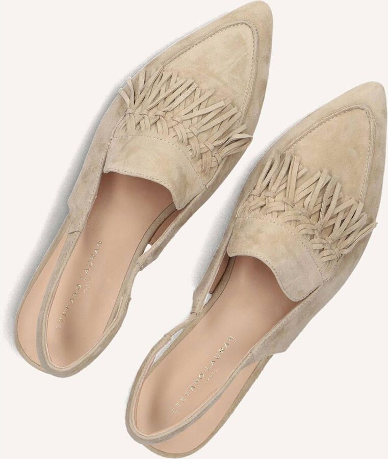 STEFANO LAURAN Slingbacks Dames E2575 Maat: 42 Materiaal: Suède Kleur: Beige - Foto 5