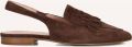 STEFANO LAURAN Slingbacks Dames E2575 Suède Bruin - Bruin