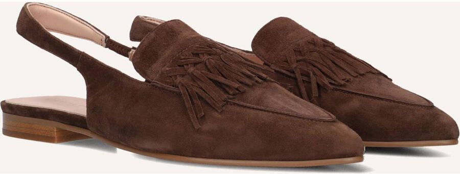 STEFANO LAURAN Slingbacks Dames E2575 Suède Bruin - Foto 2