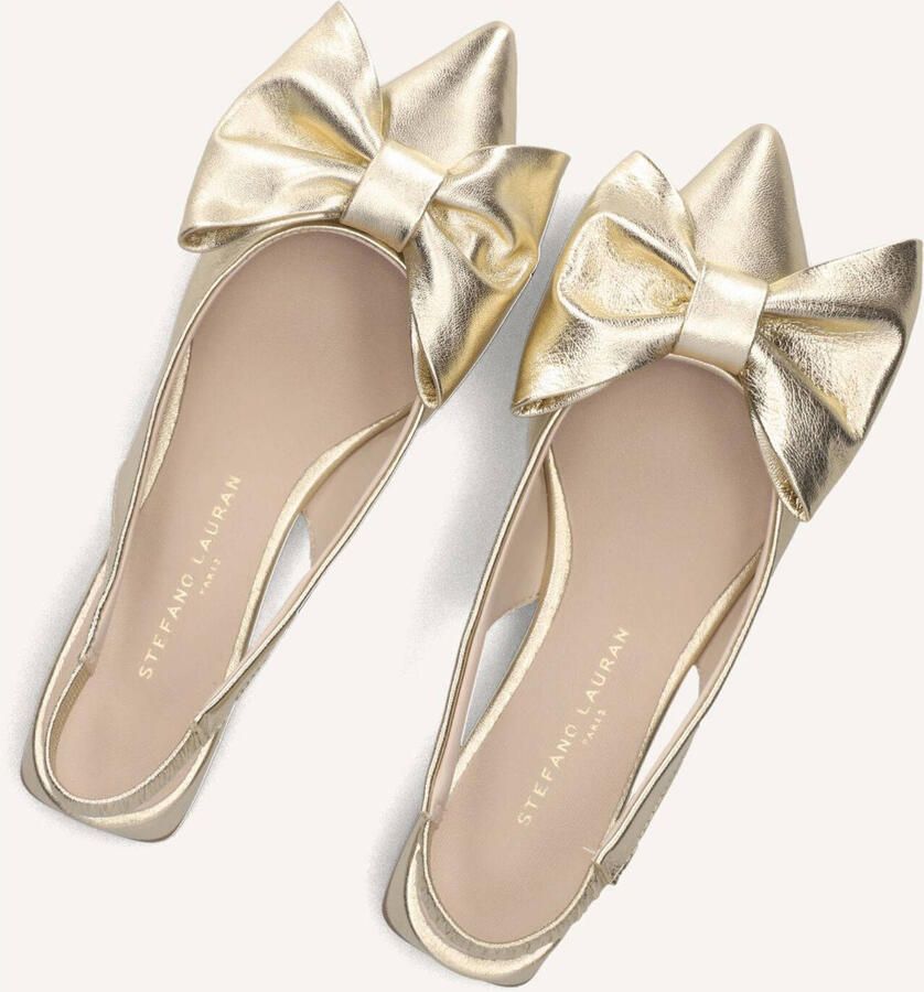 STEFANO LAURAN Slingbacks Dames Mirella Leer Goud - Foto 2