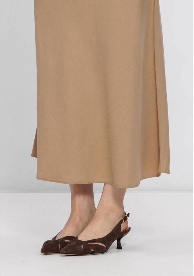 STEFANO LAURAN Slingbacks Dames St2639 Suède Bruin - Foto 6