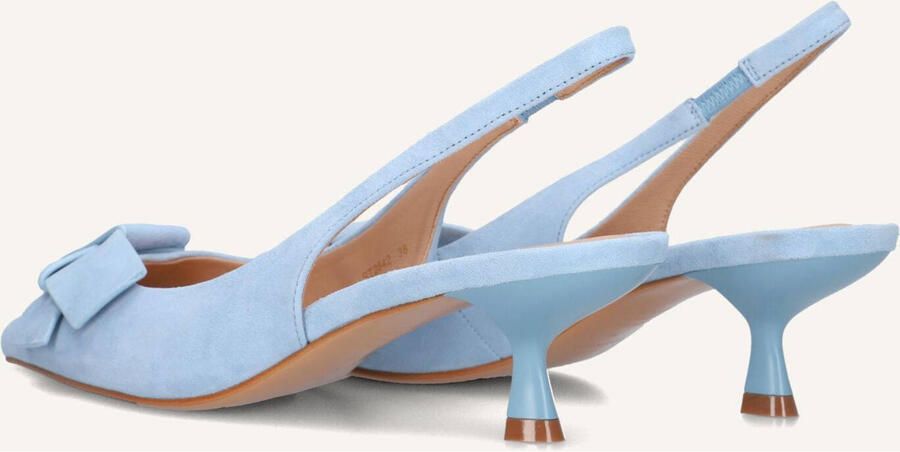 STEFANO LAURAN Slingbacks Dames St2642 Suède Blauw - Foto 3