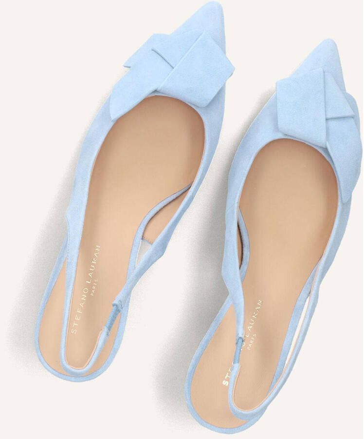 STEFANO LAURAN Slingbacks Dames St2642 Suède Blauw - Foto 5