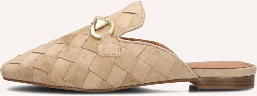 STEFANO LAURAN Instappers Dames D24083 Suède Beige - Foto 2
