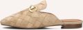 STEFANO LAURAN Instappers Dames D24083 Suède Beige - Beige
