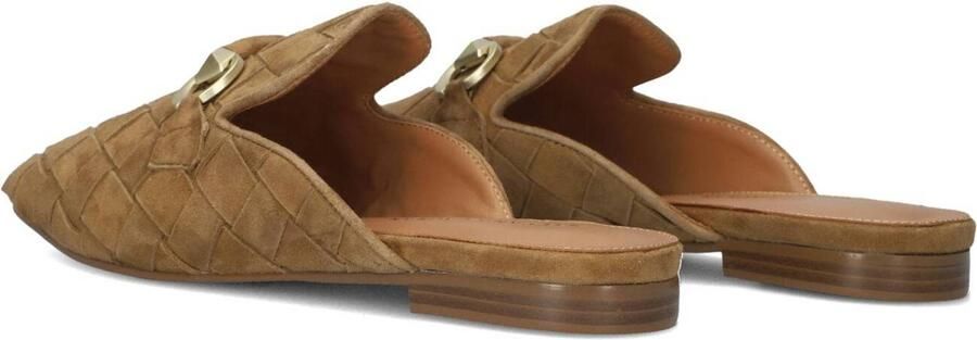 STEFANO LAURAN Instappers Dames D24083 Suède Camel - Foto 3