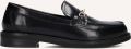 STEFANO LAURAN Loafers Dames 12081 Leer Zwart - Zwart