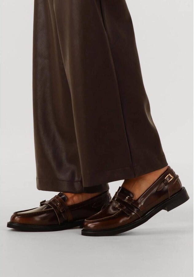 STEFANO LAURAN Loafers Dames 12091 Leer Bruin - Foto 2