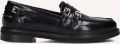 STEFANO LAURAN Loafers Dames 12091 Leer Zwart - Zwart