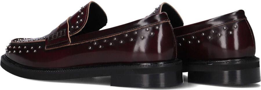 STEFANO LAURAN Loafers Dames 12095 Leer Rood - Foto 2
