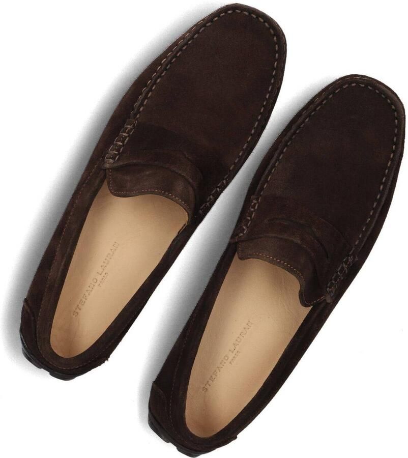 STEFANO LAURAN Loafers Heren 2500 Suède Bruin - Foto 3