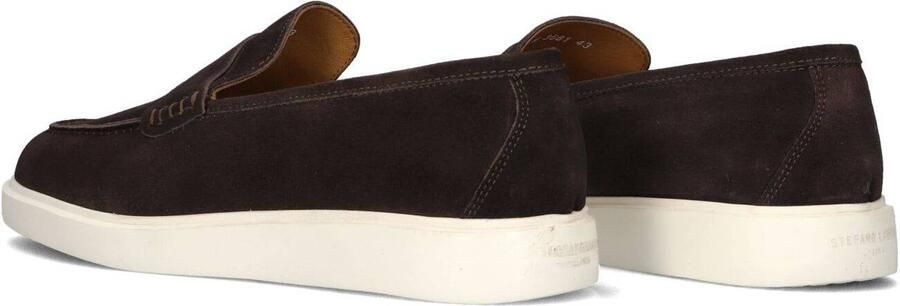 STEFANO LAURAN Loafers Heren 7183 Suède Bruin - Foto 2