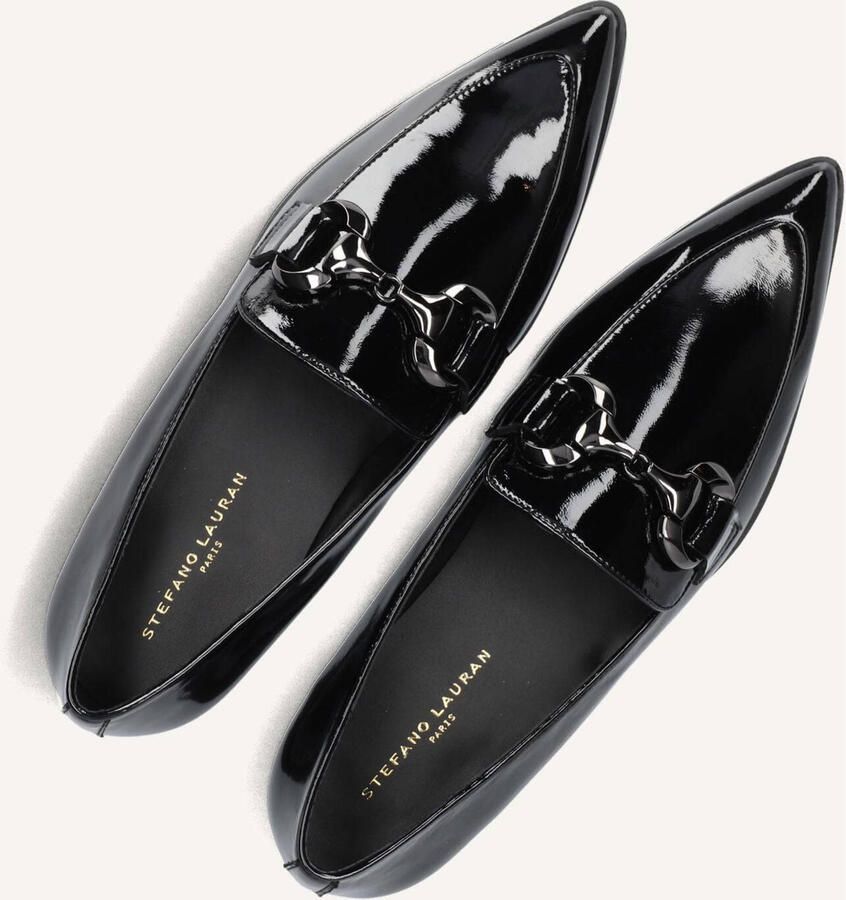 STEFANO LAURAN Loafers Dames Bj5615-06 Maat: 37 5 Materiaal: Lakleer Kleur: Zwart - Foto 2