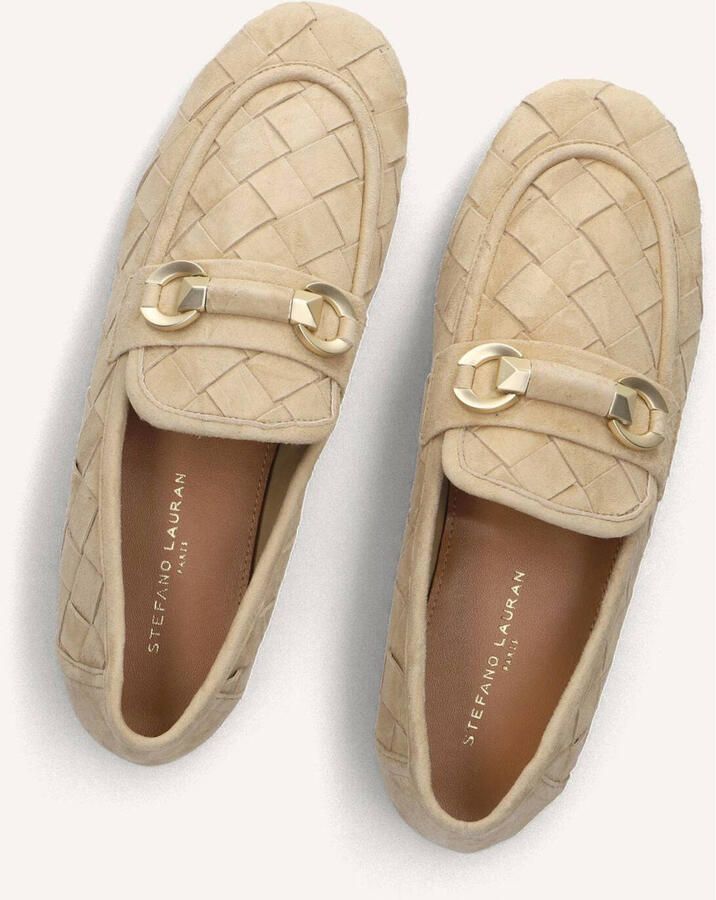 STEFANO LAURAN Loafers Dames D24063 Suède Beige - Foto 3