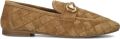 STEFANO LAURAN Loafers Dames D24063 Suède Camel - Bruin