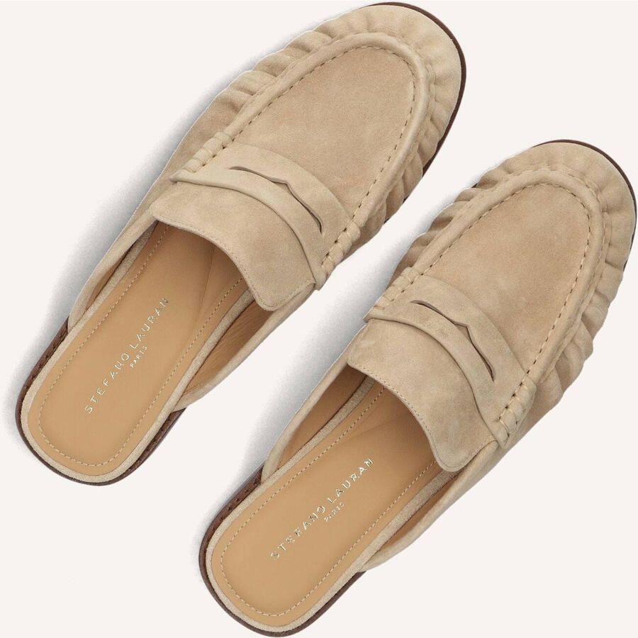 STEFANO LAURAN Loafers Dames Dk2806 Suède Beige - Foto 5
