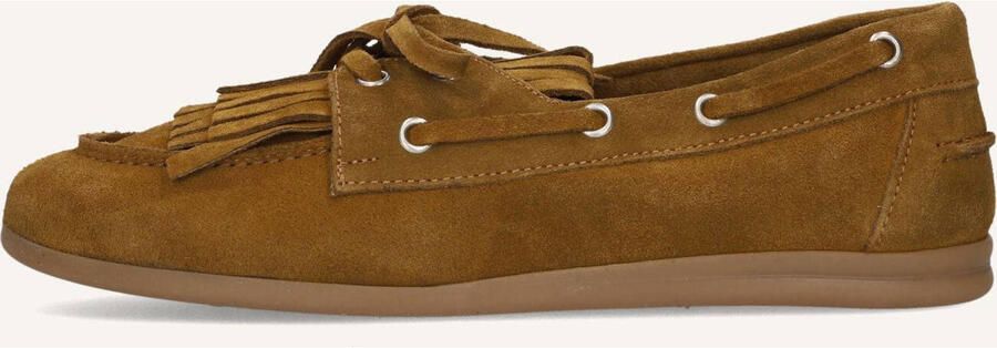STEFANO LAURAN Loafers Dames Gm02 Suède Camel - Foto 6