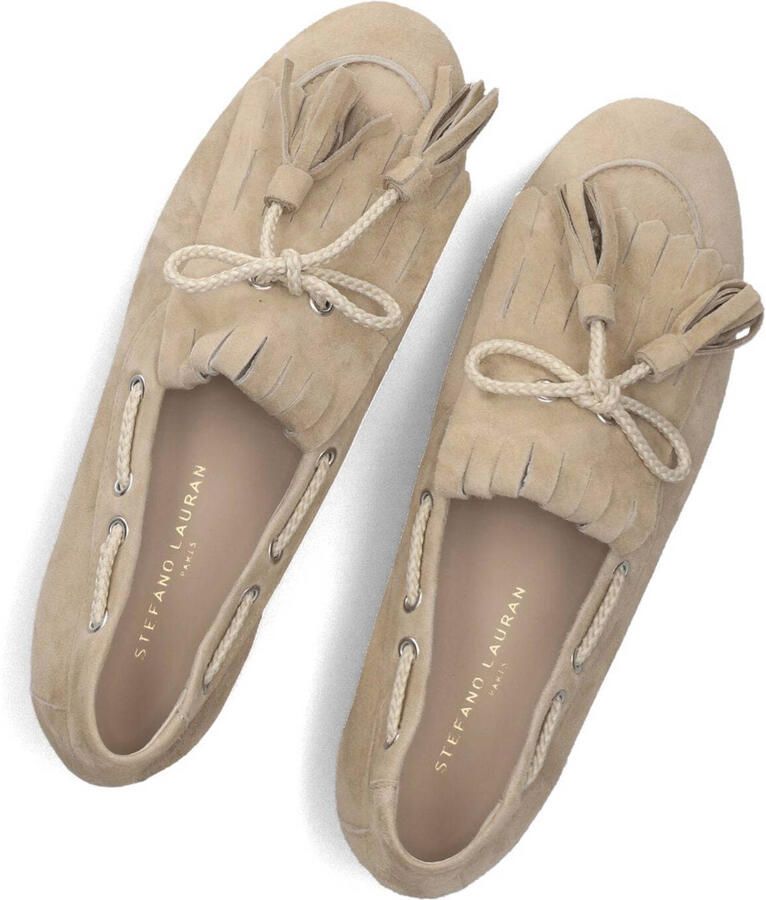 STEFANO LAURAN Loafers Dames Michela Suède Beige - Foto 5
