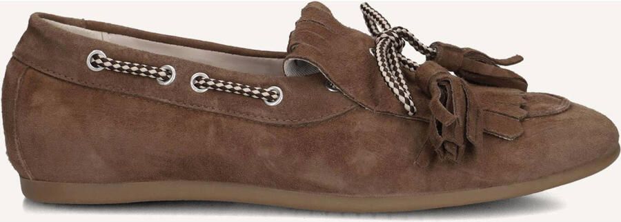 STEFANO LAURAN Loafers Dames Michela Suède Bruin