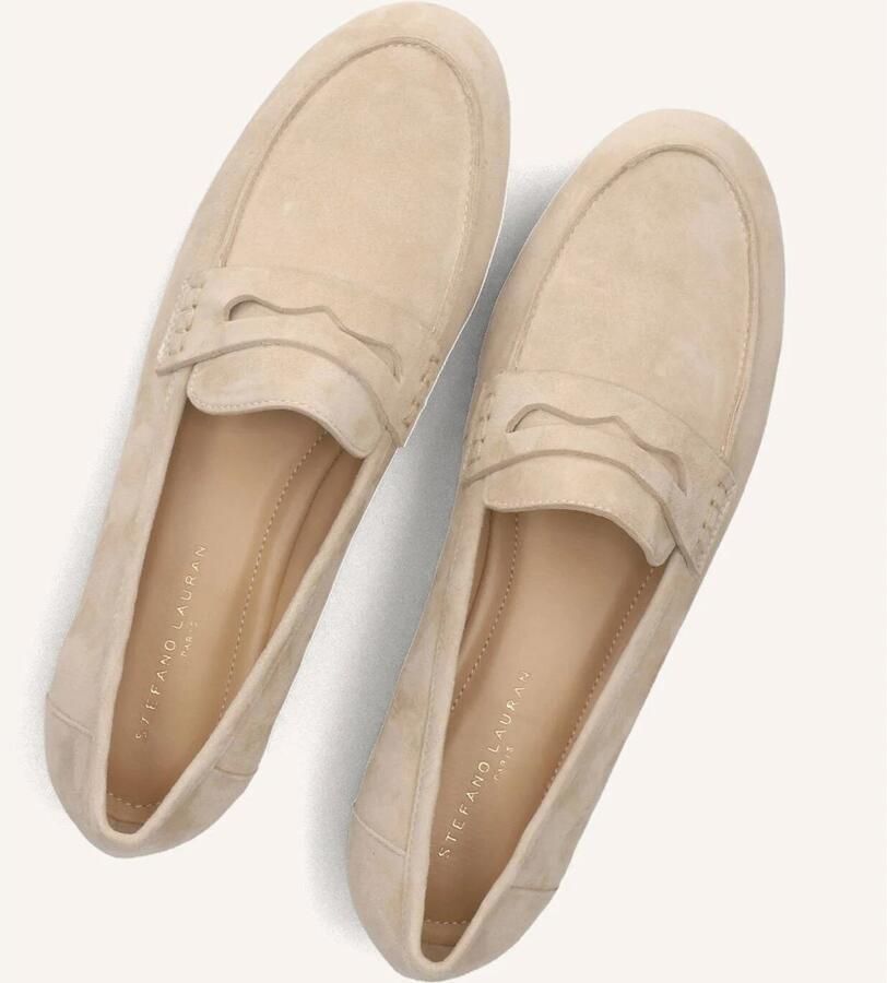 STEFANO LAURAN Loafers Dames Pe2579 Suède Beige - Foto 6