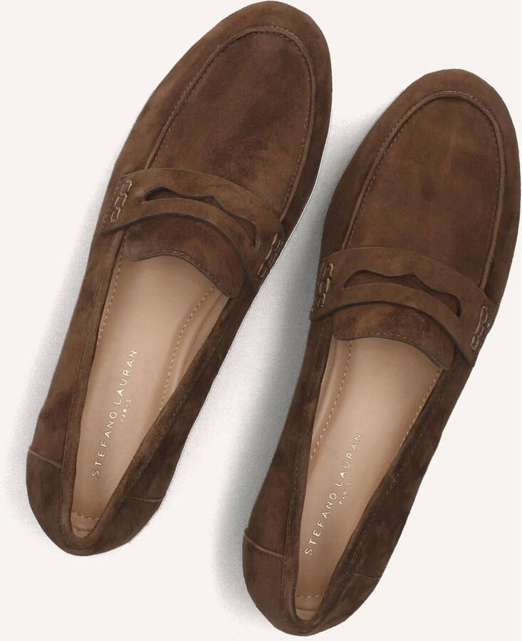 STEFANO LAURAN Loafers Dames Pe2579 Maat: 43 Materiaal: Suède Kleur: Bruin - Foto 5