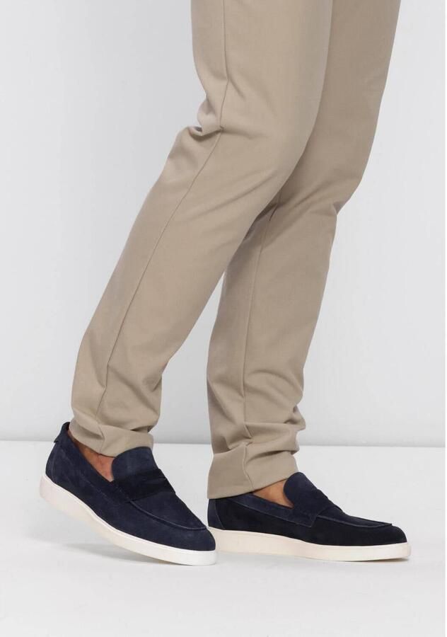 STEFANO LAURAN Loafers Heren Star 12 Suède Blauw - Foto 6
