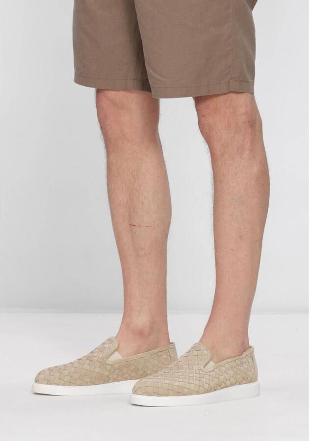 STEFANO LAURAN Loafers Heren Star 14 Suède Beige - Foto 7