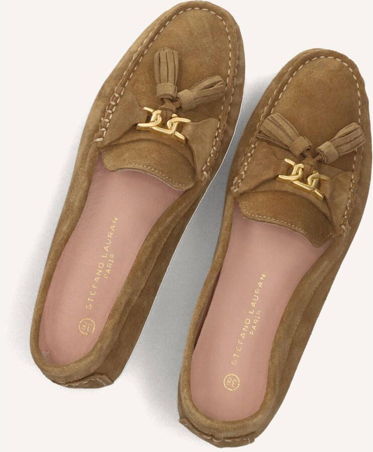 STEFANO LAURAN Mocassins Dames 11632 Maat: 37 Materiaal: Suède Kleur: Camel - Foto 5