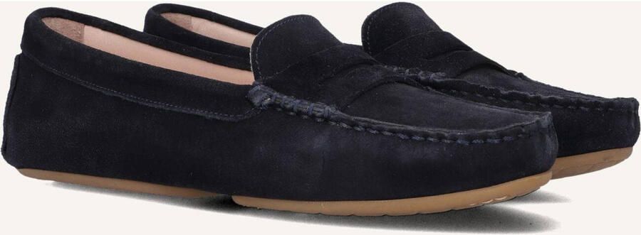 STEFANO LAURAN Mocassins Dames 11634 5 Suède Blauw