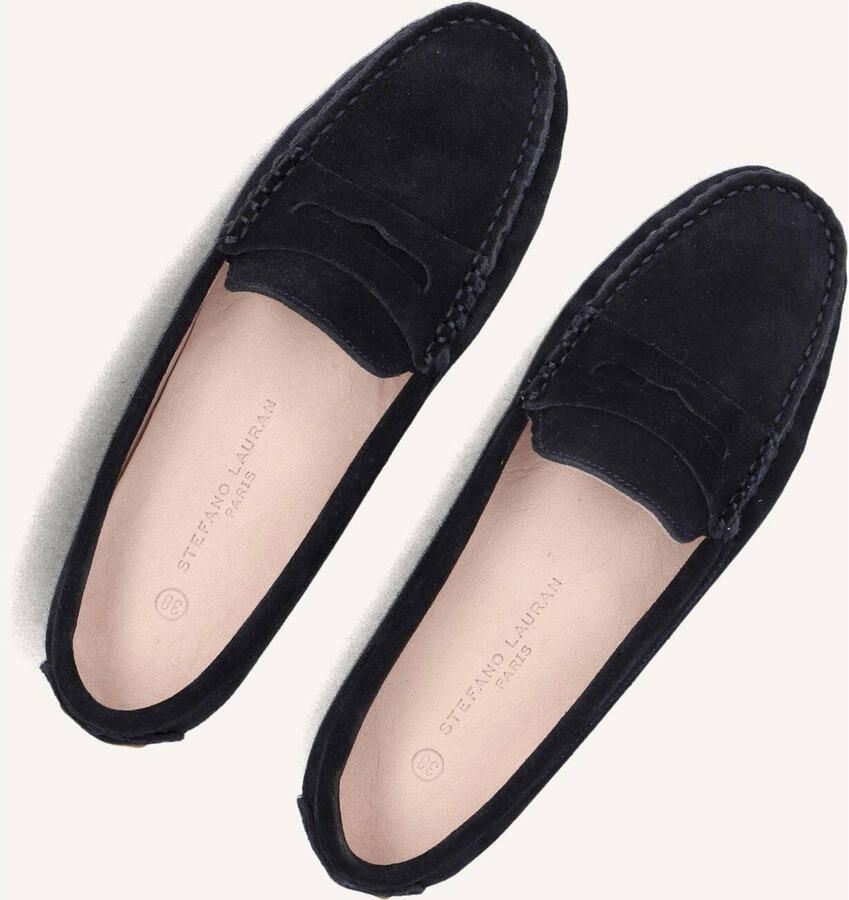 STEFANO LAURAN Mocassins Dames 11634 Suède Blauw - Foto 2