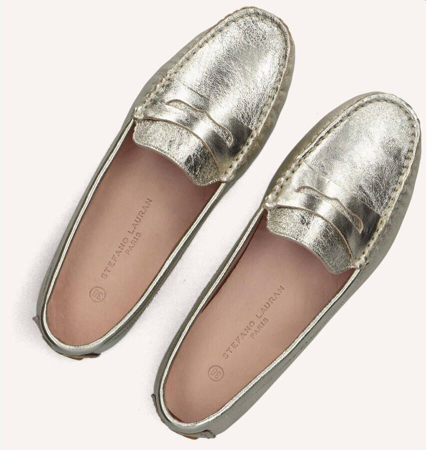STEFANO LAURAN Mocassins Dames 11634 38 5 Leer Goud - Foto 3