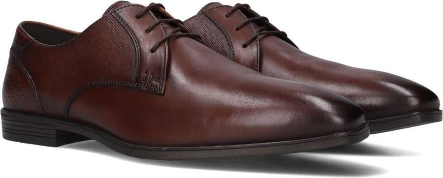 STEFANO LAURAN Nette Schoenen Heren 84708 Lak Cognac - Foto 2